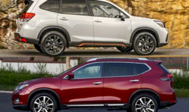So sánh Subaru Forester và Nissan X-trail trong phân khúc CUV