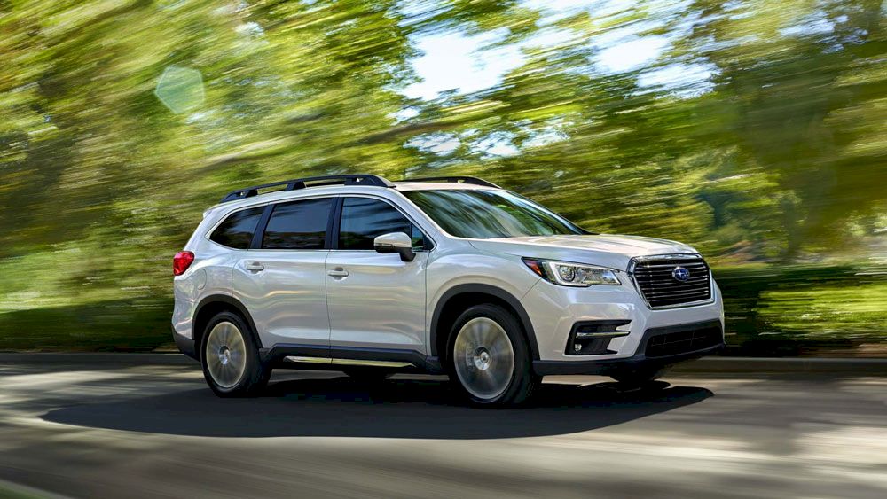 SUV 07 chỗ Subaru Ascent 2021 nhập Mỹ cạnh tranh Ford Explorer