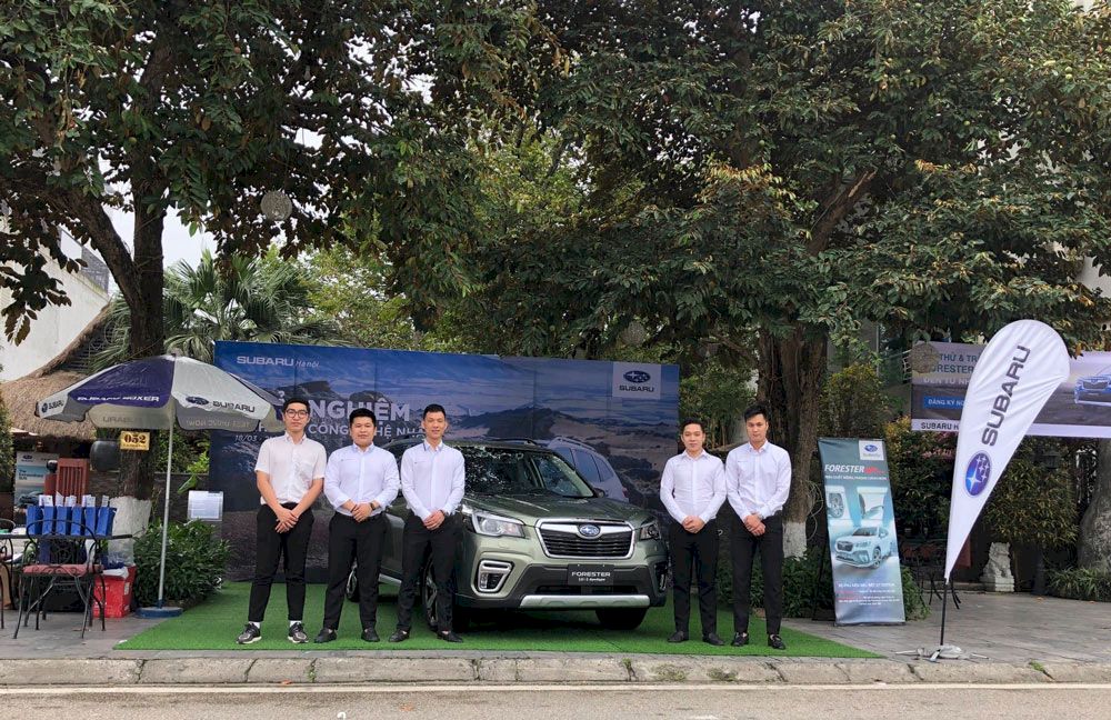 Subaru Hà Nội: Trưng bày và lái thử xe Subaru tại TP Lào Cai
