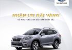 Giá xe Subaru hấp dẫn cho mùa du lịch tháng 4/2021 cùng gia đình