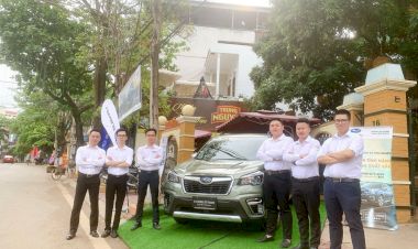 Subaru Giải Phóng: Lái thử và trải nghiệm xe Subaru tại TP Sơn La
