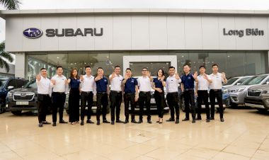 Subaru Long Biên: Sự kiện trưng bày và lái thử xe tại TP Hưng Yên