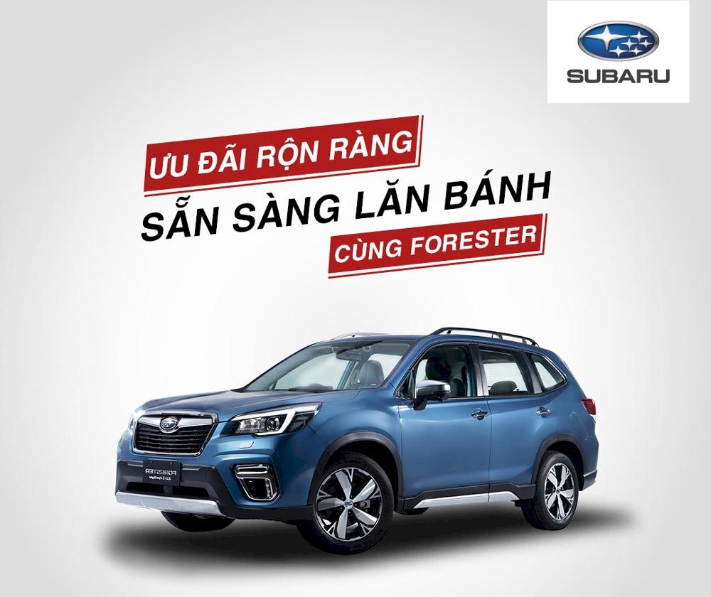 Bảng giá xe Subaru mới nhất và chi phí lăn bánh khi mua xe tháng 05/2021