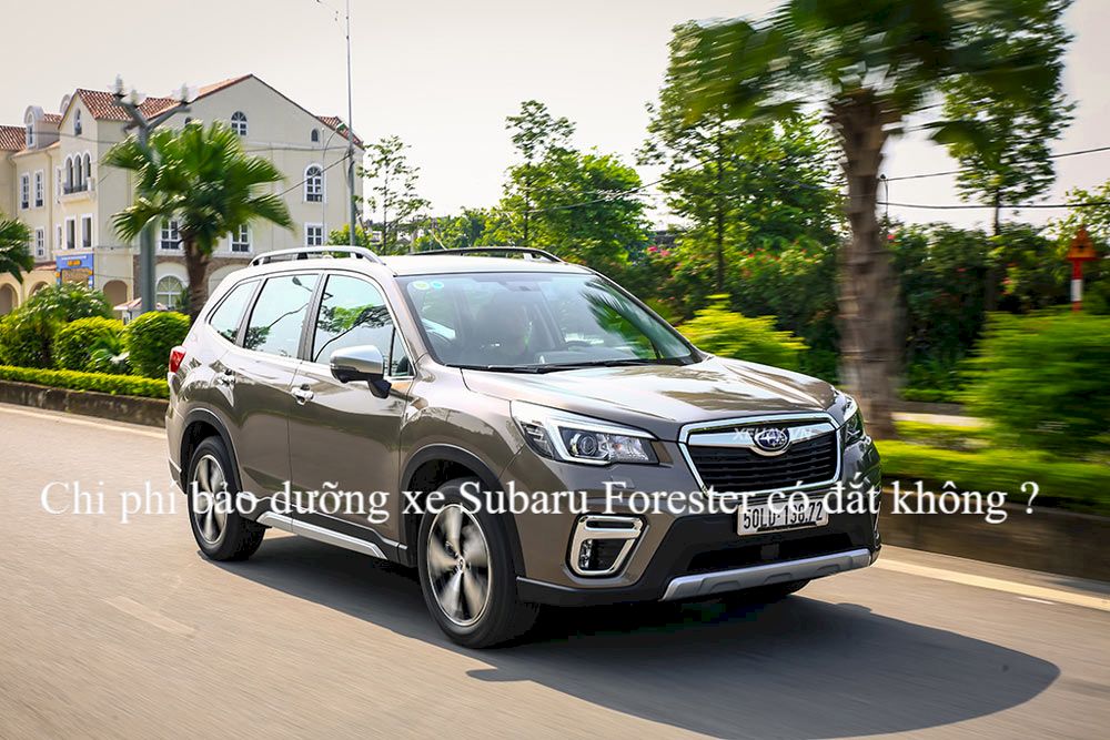 CHI PHÍ CHĂM SÓC VÀ BẢO DƯỠNG XE SUBARU FORESTER LÀ BAO NHIÊU ?