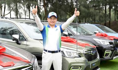 Subaru Long Biên và giải đấu : Bamboo Ariways golf tournament 2021 - flight to the top