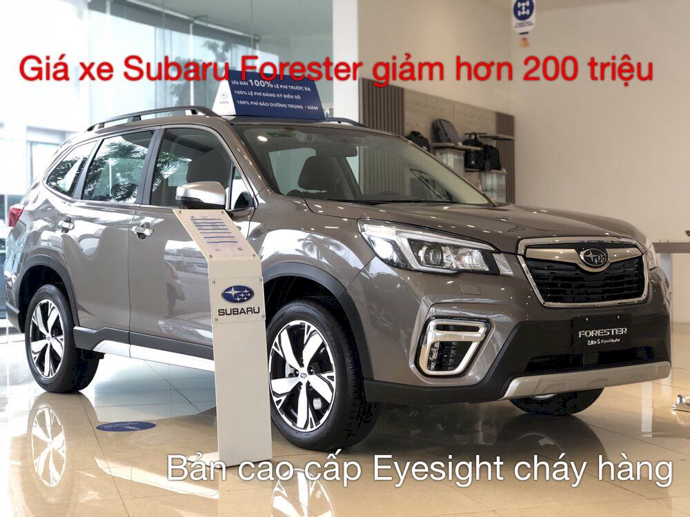 Giảm giá hơn 200 triệu, Subaru Forester phiên bản Eyesight cháy hàng
