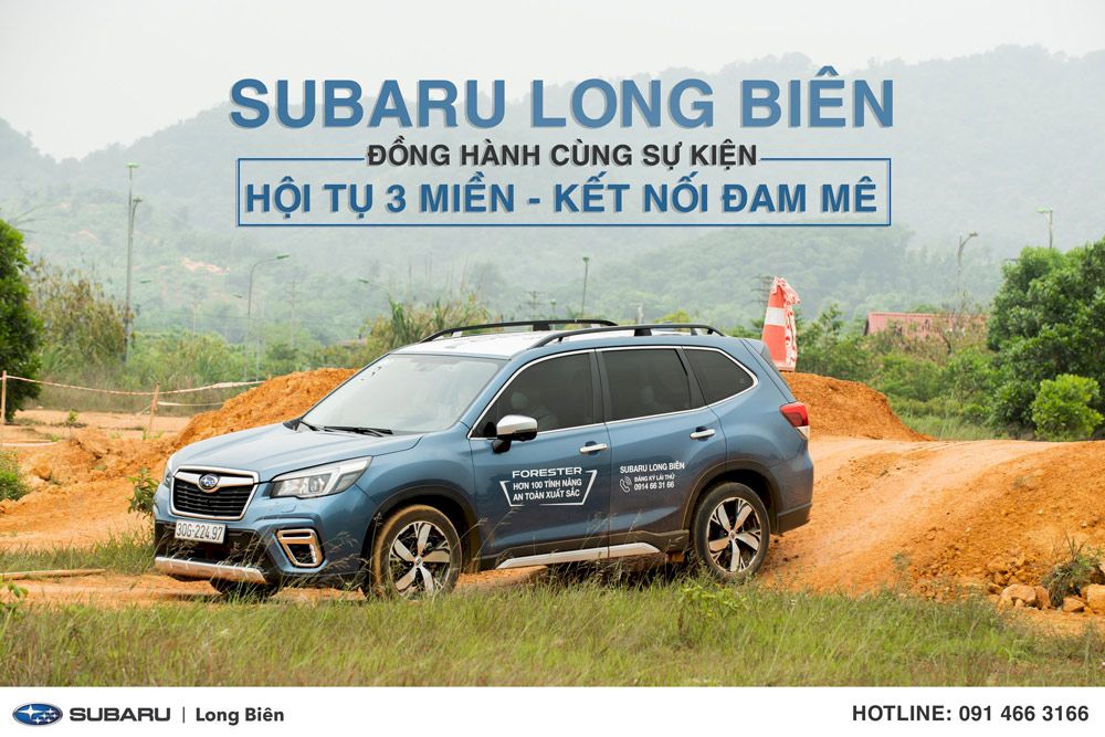 Subaru Long Biên: Đồng hành cùng sự kiện “ Hội Tụ 3 Miền – Kết nối đam mê “