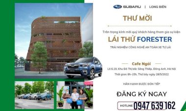 Subaru Long Biên : Sự kiện lái thử và trải nghiệm tại Đông Anh, Hà Nội