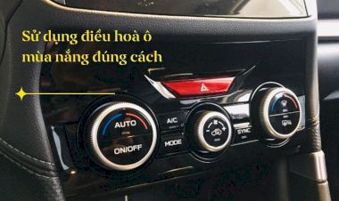Hướng dẫn sử dụng điều hòa trên xe Subaru Forester | Subaru Long Biên