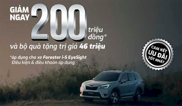 Bảng giá xe Subaru và chương trình khuyến mãi tháng 7.2022 | Subaru Long Biên