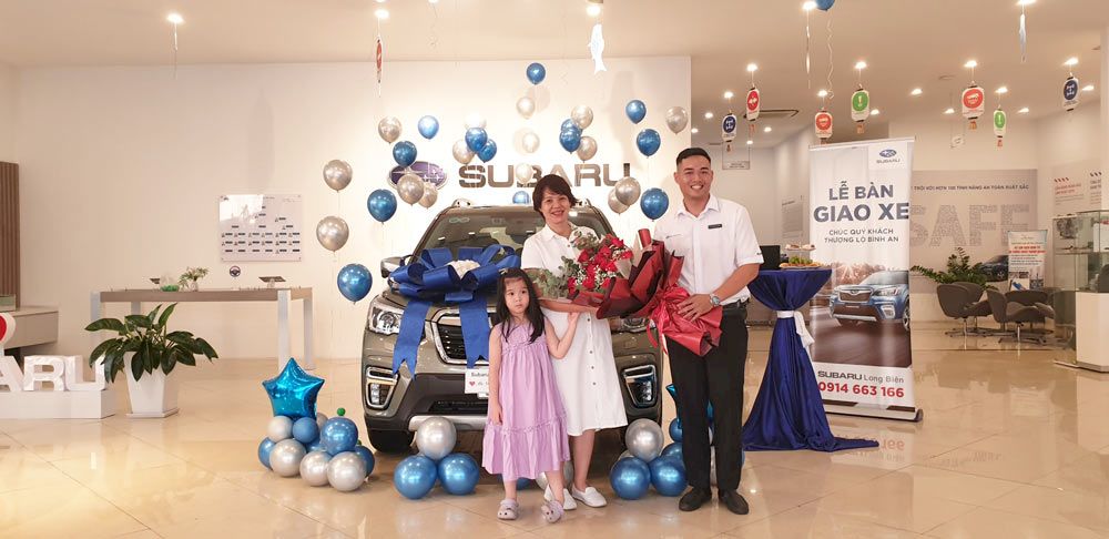 CHÚC MỪNG QUÝ KHÁCH HÀNG KOLS ĐẶNG THỊ DIỄM QUỲNH CHỌN MUA SUBARU FORESTER