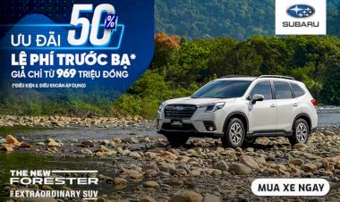 Cập nhập giá xe Subaru và Chương trình khuyến mãi mới nhất tháng 04/2023