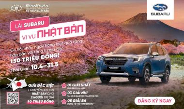 Lái Subaru - Vi vu Nhật Bản