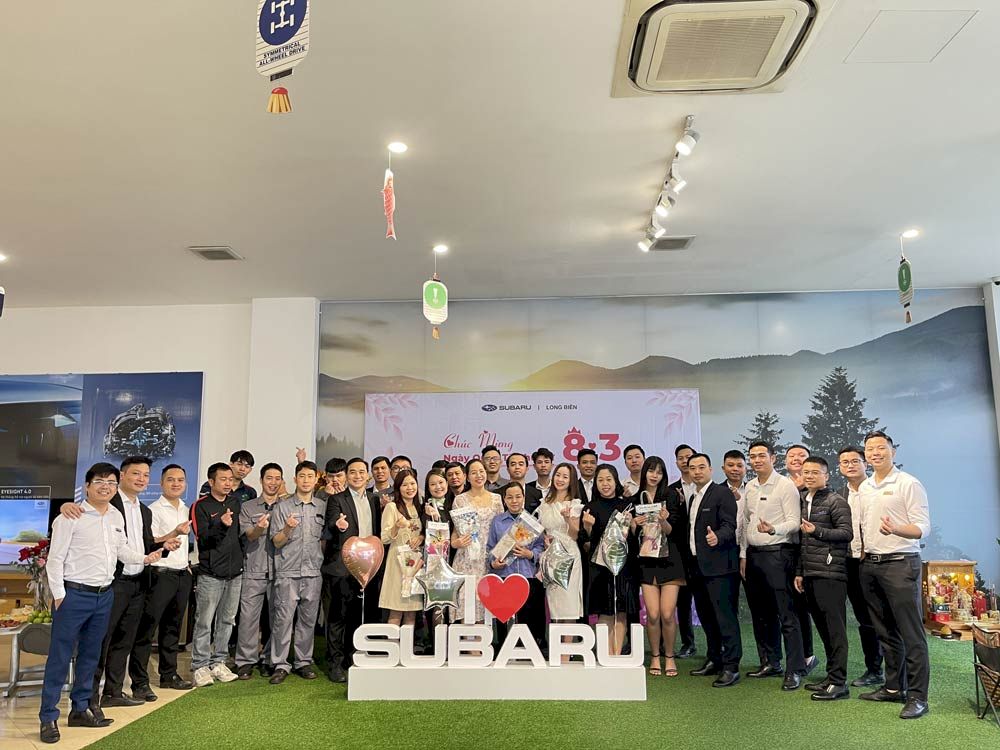 Subaru Long Biên: Thân gửi phái Nữ những lời chúc tốt đẹp nhất ngày 8/3