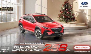 Giá xe Subaru tháng 12/2025: Bảng giá và chương trình khuyến mãi mới nhất