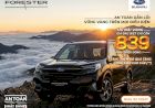 Bảng giá xe Subaru Forester tháng 6/2026 mới nhất: Ưu đãi tới 308 triệu đồng
